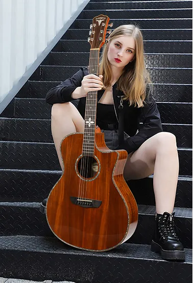 D-3621 High gloss Acoustic Guitar
