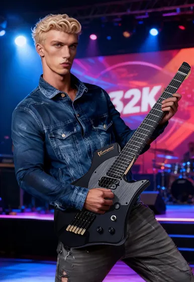 D-350 Custom Electric Guitar